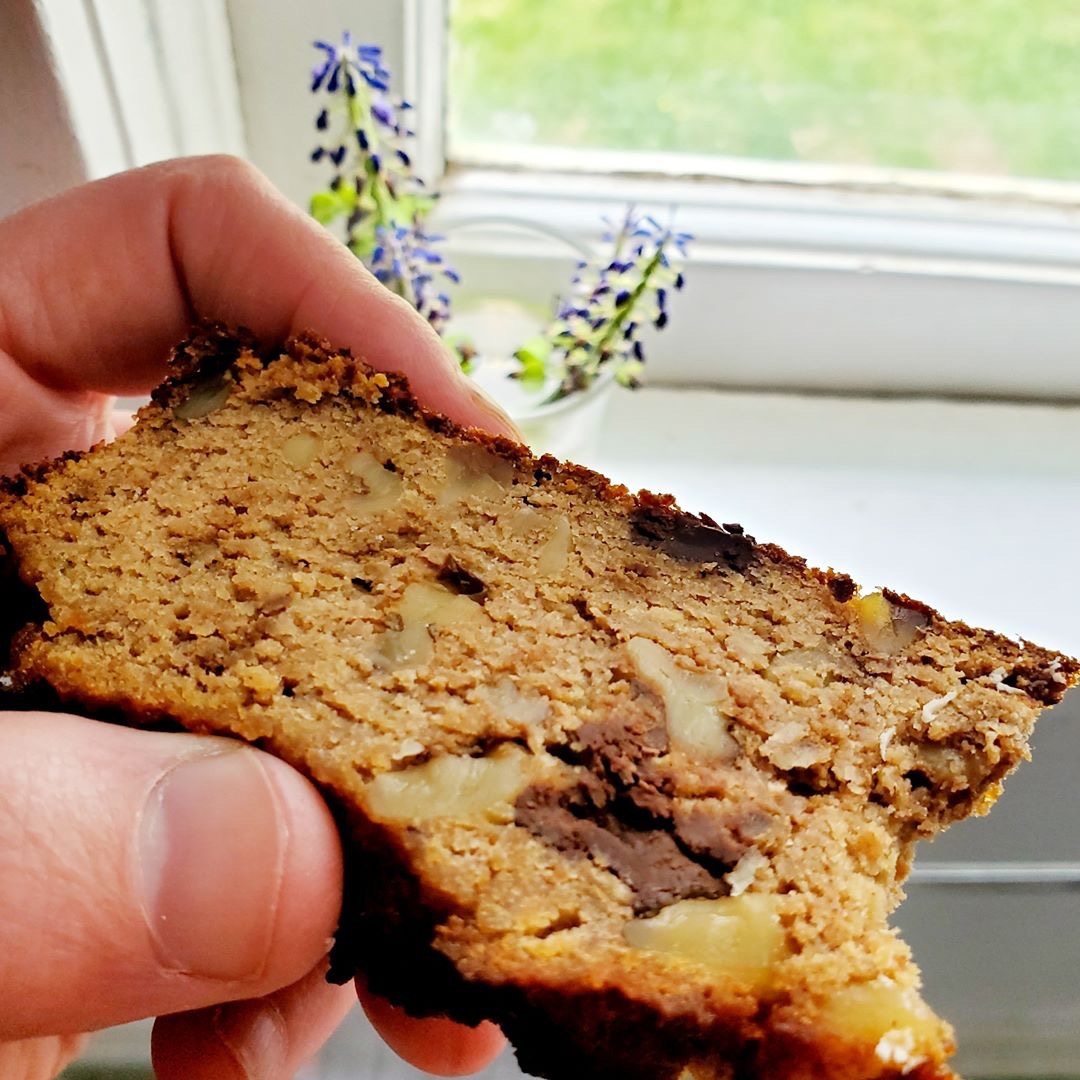 Banana Bread Doesn’t Have to Be Pretty—at least that’s what he said