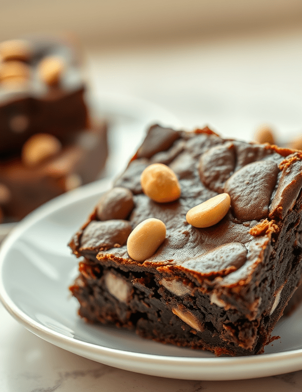 Vegan Macadamia Nut Brownies—made with aquafab instead of&nbsp;eggs