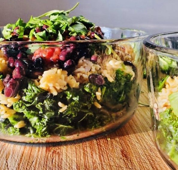 Delicious kale salad