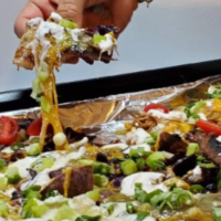 Vegan Nachos with Sauteed Cabbage—amazing texture, crisp and&nbsp;delicious!