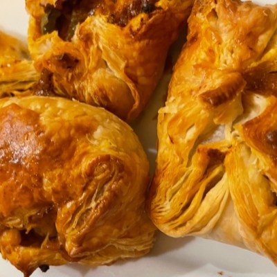 Vegan Empanadas—stuffed with “sausage” &&nbsp;veggies