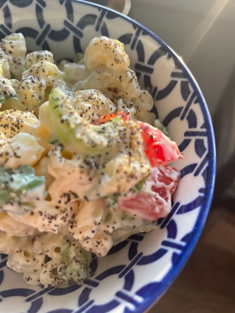 Vegan Macaroni Salad—with the best-ever vegan mayonnaise