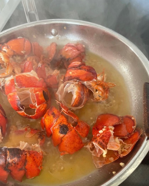 Lobster Bisque (dairy free!)—with broth made from the&nbsp;shells