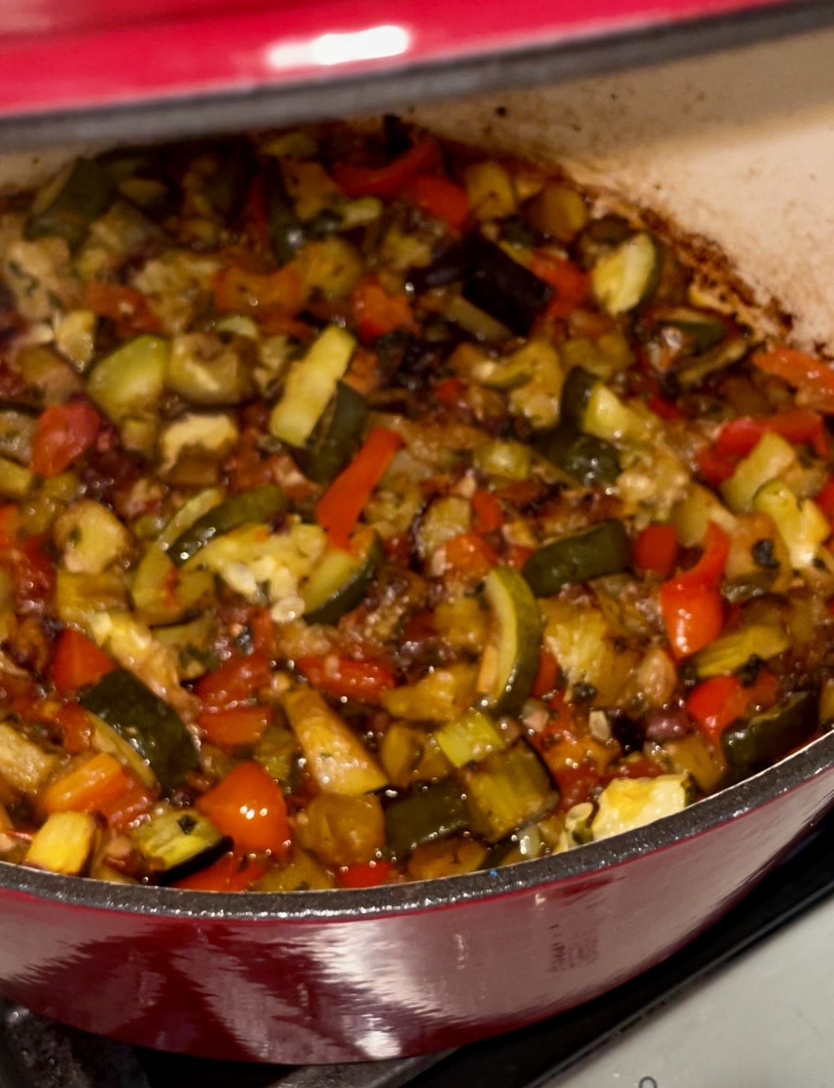 Caponata or Ratatouille? Either way, this dish is the perfect appetizer