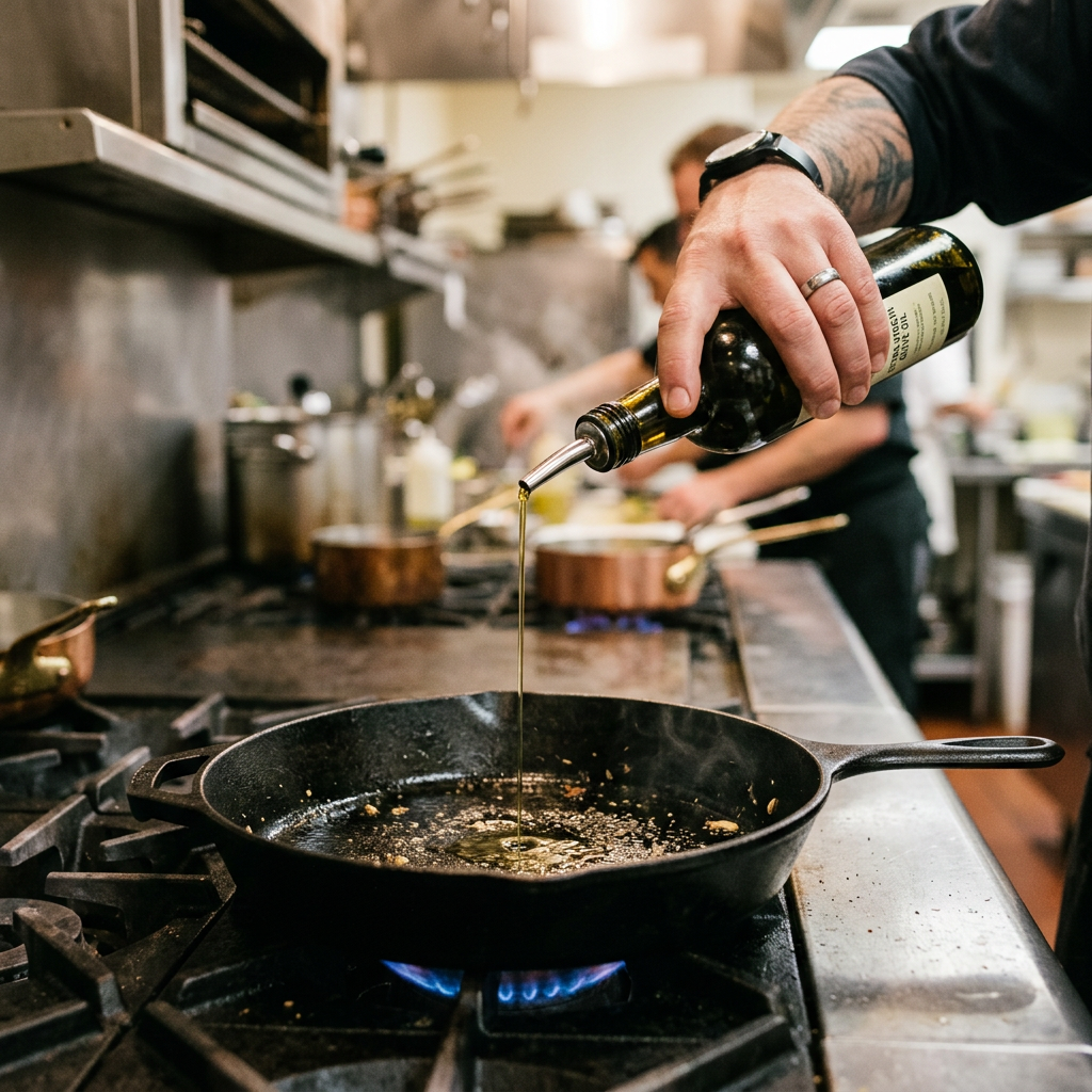 Tips from an Iron Chef on How to Choose an Olive Oil