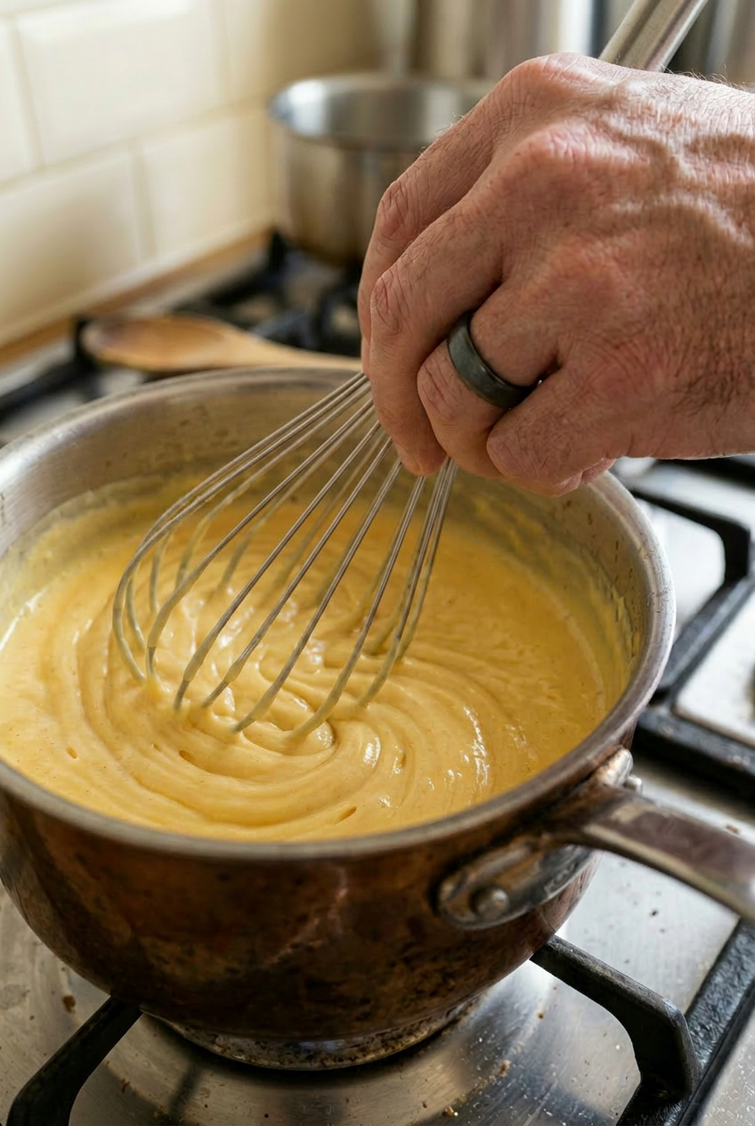 Vegan Hollandaise—and a nod to the French version