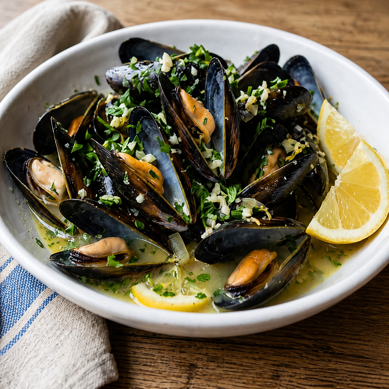 Leftover Prosecco? Try steaming mussels with it.
