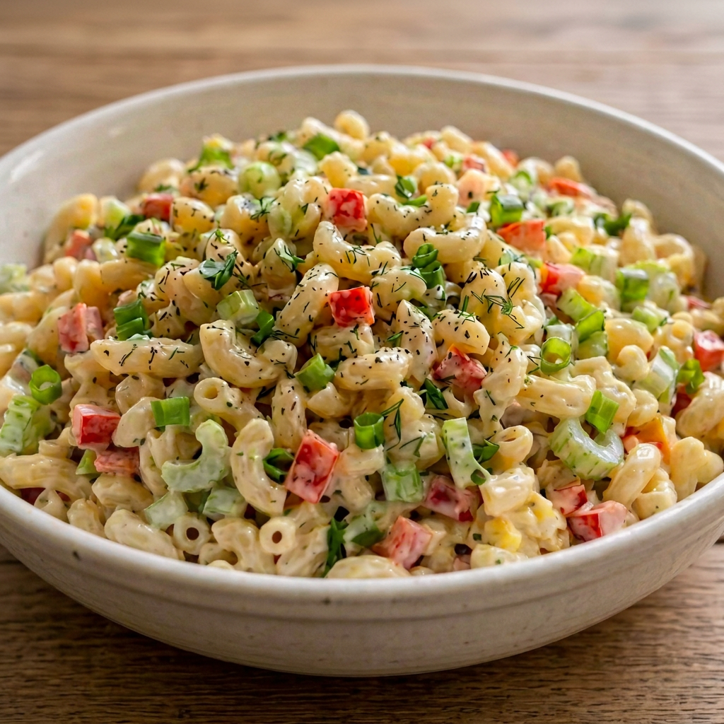 Vegan Macaroni Salad—with the best-ever vegan mayonnaise